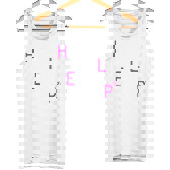 Help2 タンクトップ - Kawaiitshirt