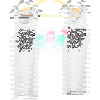 Ho Ho Chemistry Christmas Science Teacher Lover Tank Top | Mazezy
