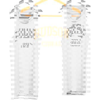 Hudson High School HS Hudson FL Vintage Sports Tank Top | Mazezy