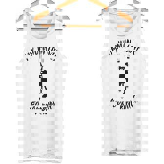 My Human Loves Book Binding Cat Parent Hobby Lover Tank Top Tank Top | Mazezy