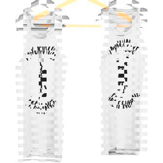 My Human Loves Fire Poi Dancing Cat Parent Hobby Lover Tank Top Tank Top | Mazezy