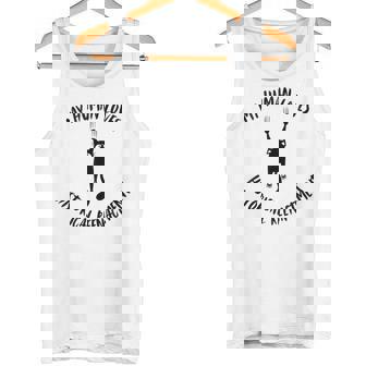 My Human Loves Historical Reenactment Cat Parent Hobby Tank Top Tank Top | Mazezy