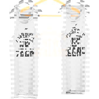 I'd Rather Be In New Zealand Nz Fern Kiwi ギフト タンクトップ - Kawaiitshirt