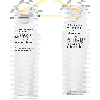 I'm Tired Of Waking Up And Not Being In Denmark Danish Tank Top | Mazezy