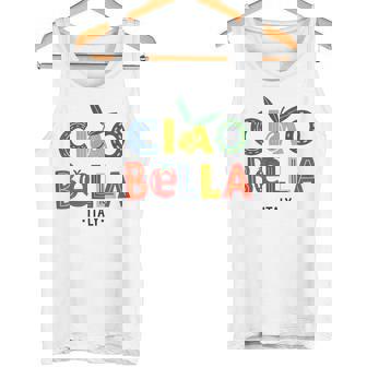 Jardín Para El Patrimonio Cultural Italiano Ciao Bella Italia Lover Camiseta sin mangas - Regaloses