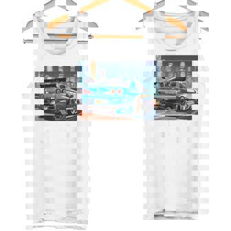 Jdmナイトドリフトレースカー東京スカイラインデザイン。 タンクトップ - Kawaiitshirt