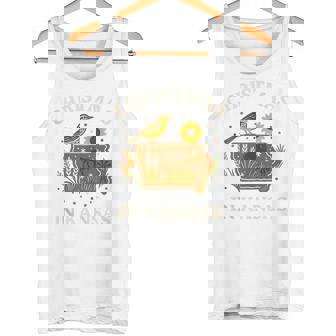 Kansas Holiday Bird Shirt Meadowlark Sunflower Buffalo State Tank Top Tank Top | Mazezy