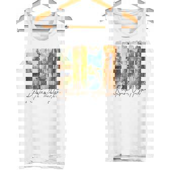 Ketchikan Alaska Travel Trip Brushstroke Souvenir Vacation Tank Top | Mazezy