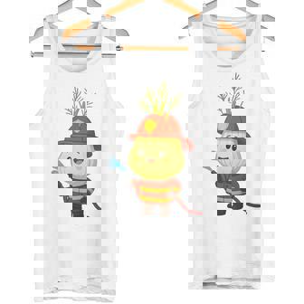 Kids Hero Fennel Firefighter Tank Top | Mazezy