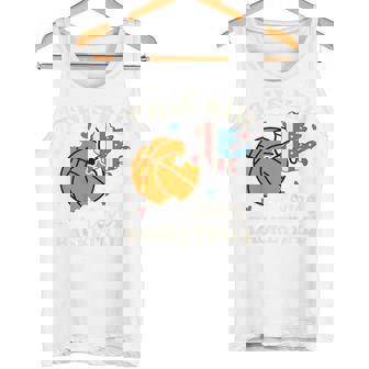 Kids This Kid Loves Basketball Lover American Flag Kids Tank Top | Mazezy