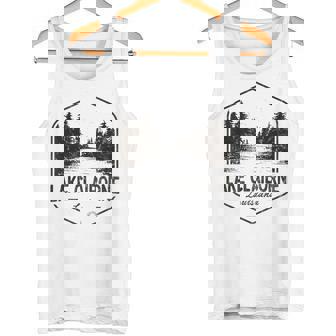 Lake Claiborne Louisiana Outdoors Vintage Tank Top | Mazezy