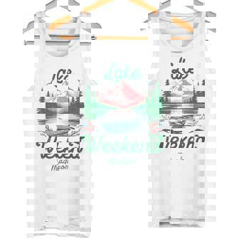 Lake Weekend Vacation Trip Madison Wisconsin Tank Top | Mazezy