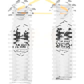 Lake Winola Pennsylvania Outdoors Vintage Tank Top Tank Top | Mazezy