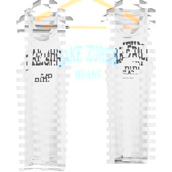Lake Zurich High School HS Lake Zurich IL Retro Tank Top | Mazezy