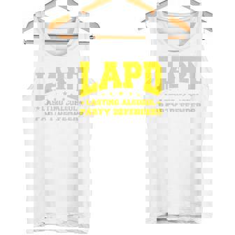 Lapd Defensores Duraderos Del Partido Del Alcohol Los Ángeles Camiseta sin mangas - Regaloses