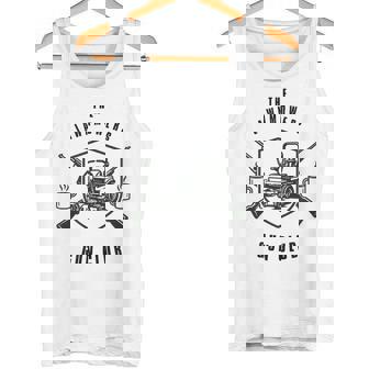 The Lawnmowers Gun Club Fun Member Tank Top | Mazezy