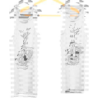 Leak Leek In Space Funny Blackhole Tank Top Tank Top | Mazezy