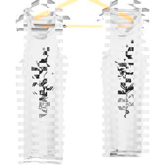 Les Animaux D'odin Loup Avec La Lune Et Les Corbeaux Hugin Débardeur e - Cadeauxyz