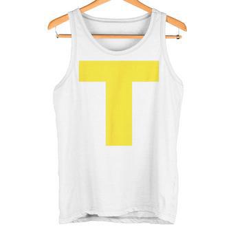 Lettre T Costume Drôle De Tamia Pour Carnaval Débardeur e - Cadeauxyz