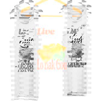 Live Laugh Lo Bak Gou Pan-Fried Turnip Cake Tank Top | Mazezy