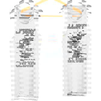 Los Angeles AFB California Air Force Base Fighter Jets Tee Tank Top | Mazezy