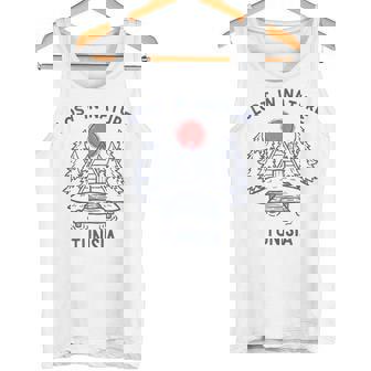 Lost In Nature Vacation Travel Tunisia Tank Top Tank Top | Mazezy