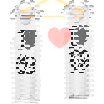 I Love 69 ファニーtシャツ タンクトップ - Kawaiitshirt