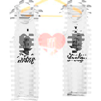 I Love Brooklyn — Modern New York Bridge Tank Top | Mazezy