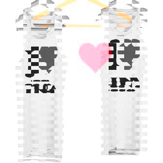 I Love Hina タンクトップ - Kawaiitshirt