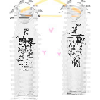 Love You To Pieces Monster Couple Gothic Valentine Horror Tank Top Tank Top | Mazezy