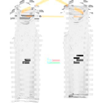 Made In South Sudan With Flag Tank Top | Mazezy