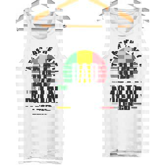 Mali Malian Mali Flag Fathers Day Tank Top | Mazezy