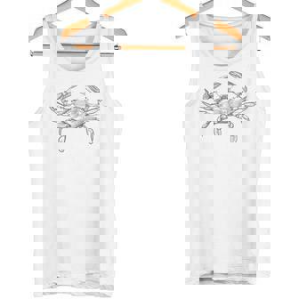 Maryland Blue Crab Vintage Crabbing Maryland Tank Top | Mazezy