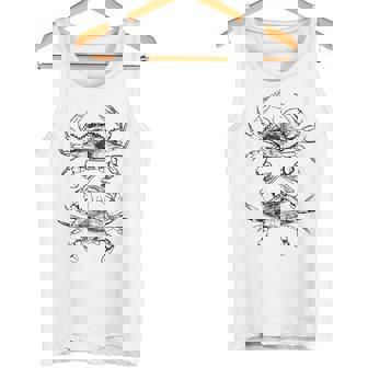 Maryland Blue Crab Vintage Crabbing Maryland Tank Top Tank Top | Mazezy