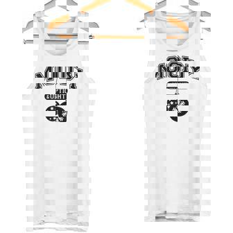 Moody And Uptight Merry And Xmas Bright Matching Couple Tank Top | Mazezy