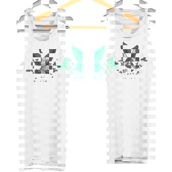 Nigeria Nigerian Nigeria Flag Fathers Day Tank Top | Mazezy