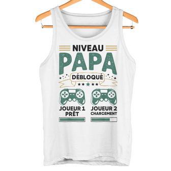 Niveau Papa Débloqué Pour 1Er Bébé Annonce Grossesse Geek Débardeur e - Cadeauxyz