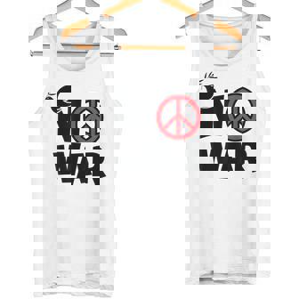 No War 反戦 平和の鳩 タンクトップ - Kawaiitshirt