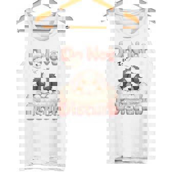 Do Not Disturb Aussie Dog Australian Shepherd Pajamas Tank Top | Mazezy