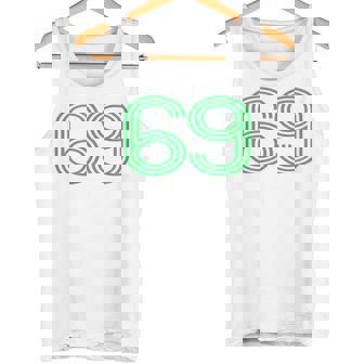 Number 69 シャツ レトロ ユニフォーム ヨーロッパスタイル バックプリント ジャージ タンクトップ - Kawaiitshirt