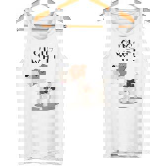 Omg Wft ワイヤーフォックステリアシャツ タンクトップ - Kawaiitshirt