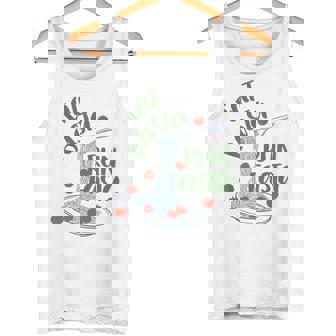 Pasta Lover Italian Cuisine Workout Eats Pasta Runs Fast Tank Top | Mazezy