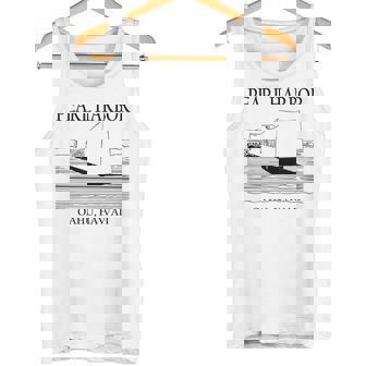 Pearl Harbor Hawaii Minimalist Historic Travel Souvenir Tank Top | Mazezy