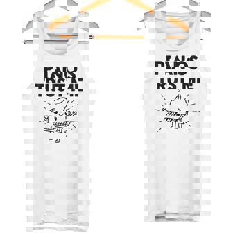 Piano Music Pianist Technician Humor Musician Player Tank Top | Mazezy