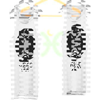 Pisces-Zodiac Sign Tank Top | Mazezy