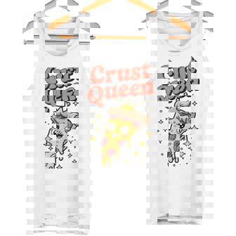 Pizza Crust Queen Cute Kawaii Crown Slice Pepperoni Lover Tank Top Tank Top | Mazezy
