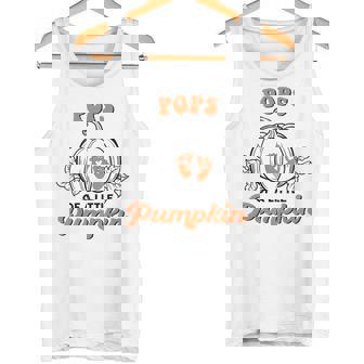 Pops Of A Little Pumpkin Thankful Grandpa To Be Tank Top | Mazezy