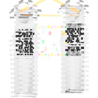 Postman Mailman African American History Month Proud Tank Top Tank Top | Mazezy