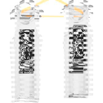 The Programmer Tarot Card Developer Tech Software Engineer Tank Top | Mazezy