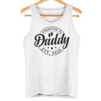 Promosso A Daddy Est 2026 Presto Per Essere Papà Nuovo Padre Papa Canotta - Novitaregali